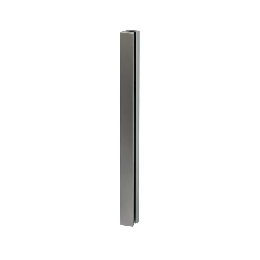 Levidor Glasschiebetür Stangengriff Paar Flach in Edelstahl Silber, Länge: 35 cm - Bild 2