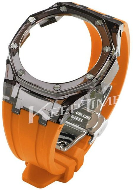 Uhrenarmband Casioak G-Shock, Silikon, gray, Unisex - Bild 1