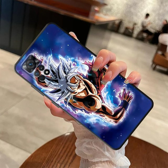 Handyhülle Dragon Ball Vegeta Anime für Xiaomi Redmi Note Serie in Schwarz - Bild 1