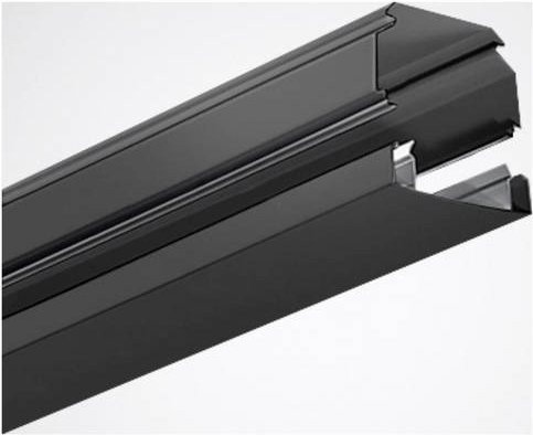 Trilux Blindabdeckung Schwarz IP64 Ersatzteil aus Metall und PVC - Bild 1
