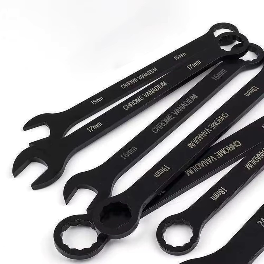 WOZOBUY Ultradünner Doppelzweck-Schraubenschlüssel in Gelb und Schwarz, 8-24 mm - Bild 4
