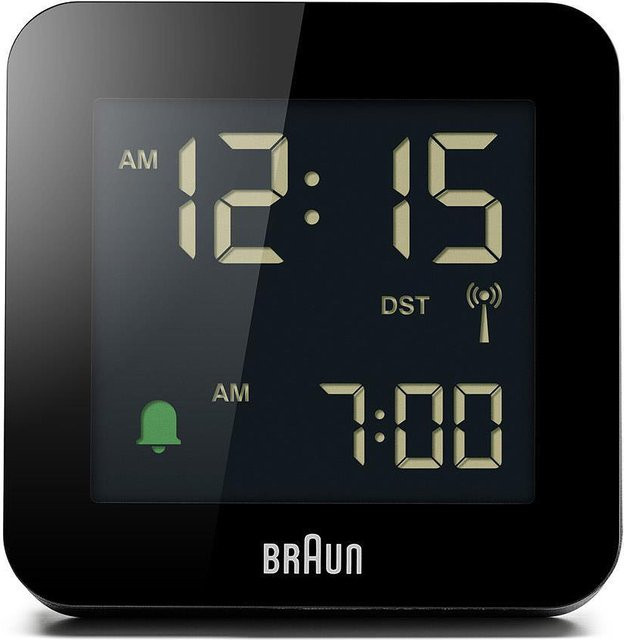 Braun BC09B-DCF digitaler Funkwecker in Schwarz - Bild 1