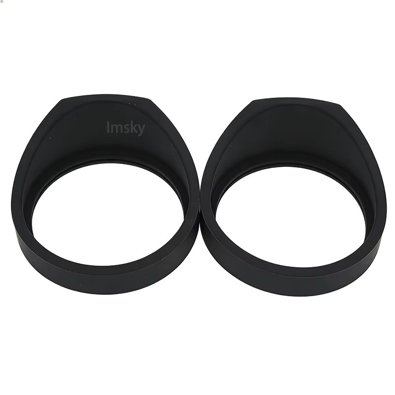 Imsky Gummi-Augenmuscheln für Mikroskope und Teleskope, Okular-Abdeckung zum Schutz, Schwarz, Durchmesser: 29–48 mm - Bild 3