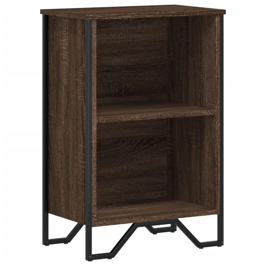 vidaXL Bücherregal modern in Braun, B/T/H: 50 x 31 x 74,5 cm - Bild 2