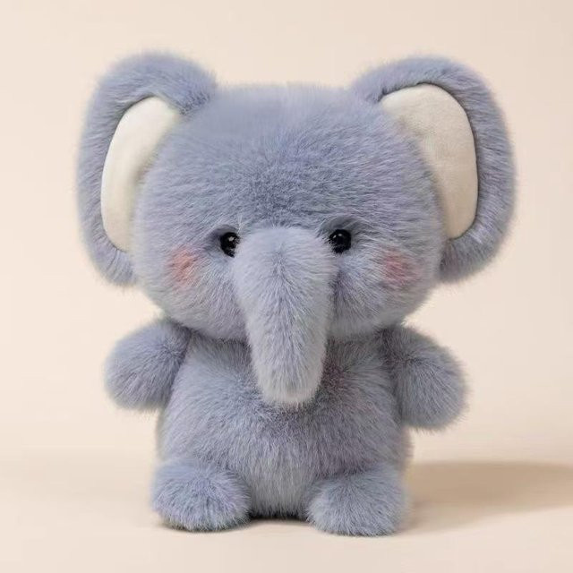 Linyi toy Plüsch Elefant Stofftier, Grau, ab 14 Jahren - Bild 1