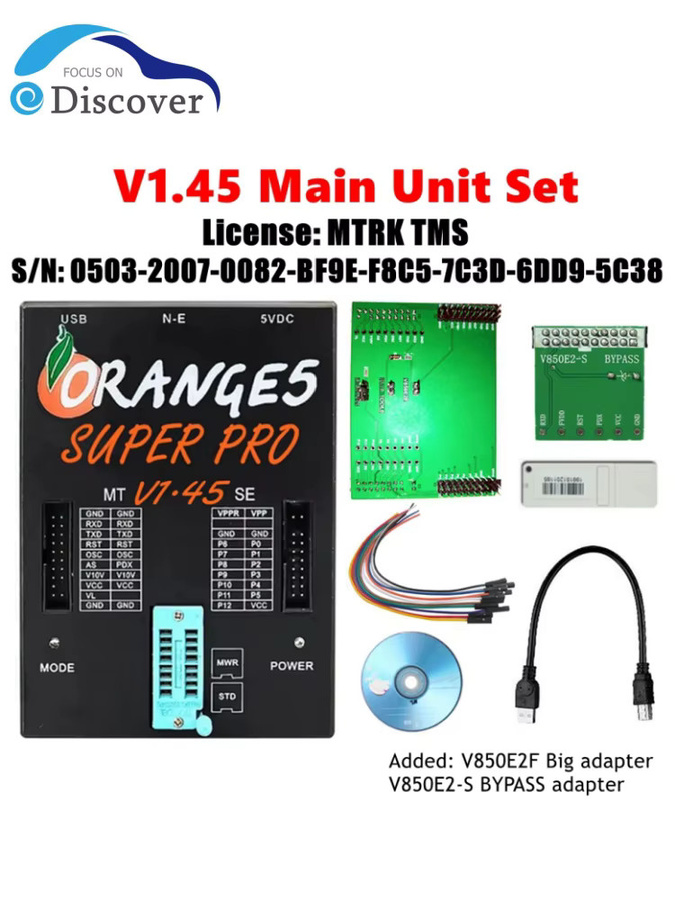 Orange5 V1.45 V1.42 ECU-Programmierer mit erweiterten ECU-MCU-Listen für Toyota, Suzuki und Hyundai mit vollständiger Autorisierung - Bild 2