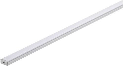 Paulmann LED Profil Base Profil mit Diffusor aus Aluminium in Silber und Weiß, Länge: 1 m - Bild 1