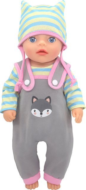 LIN KUN 14-Zoll-Puppen-Outfit-Set mit Fuchsmuster, Puppenkleidungszubehör - Bild 1