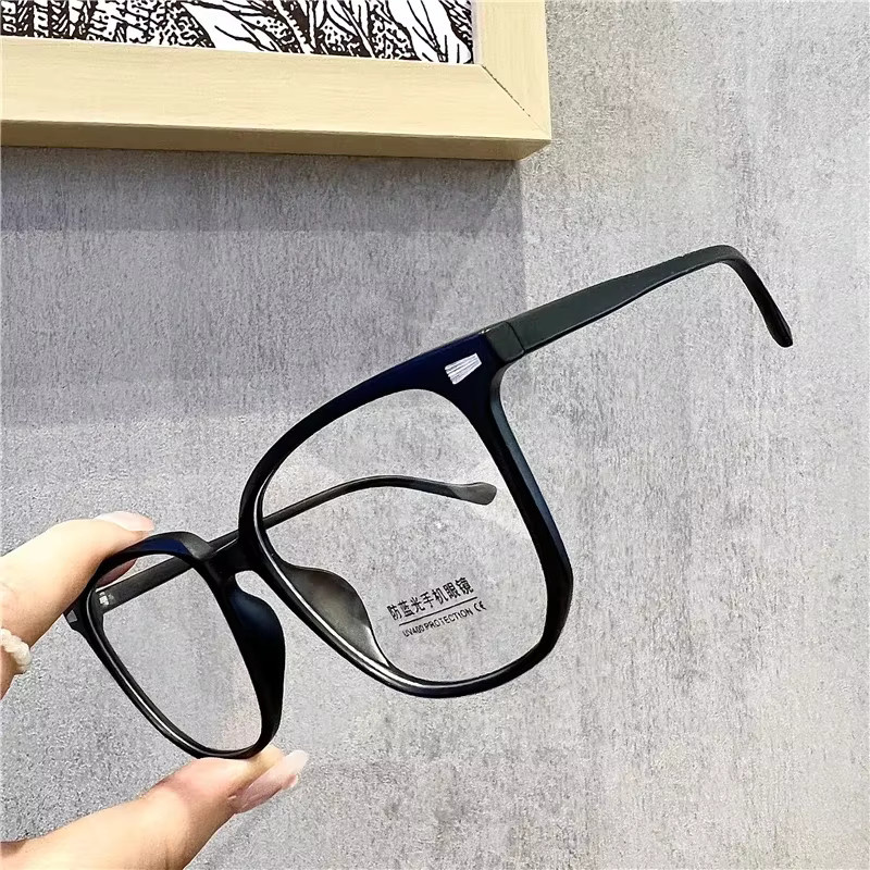 ERIKOLE Korrektionsbrille, quadratisch, Vollrand, Kunststoff, Unisex, schwarz - Bild 3