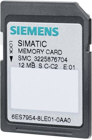 Siemens Speicherkarte 6ES7954-8LC04-0AA0 in Grau - Bild 1