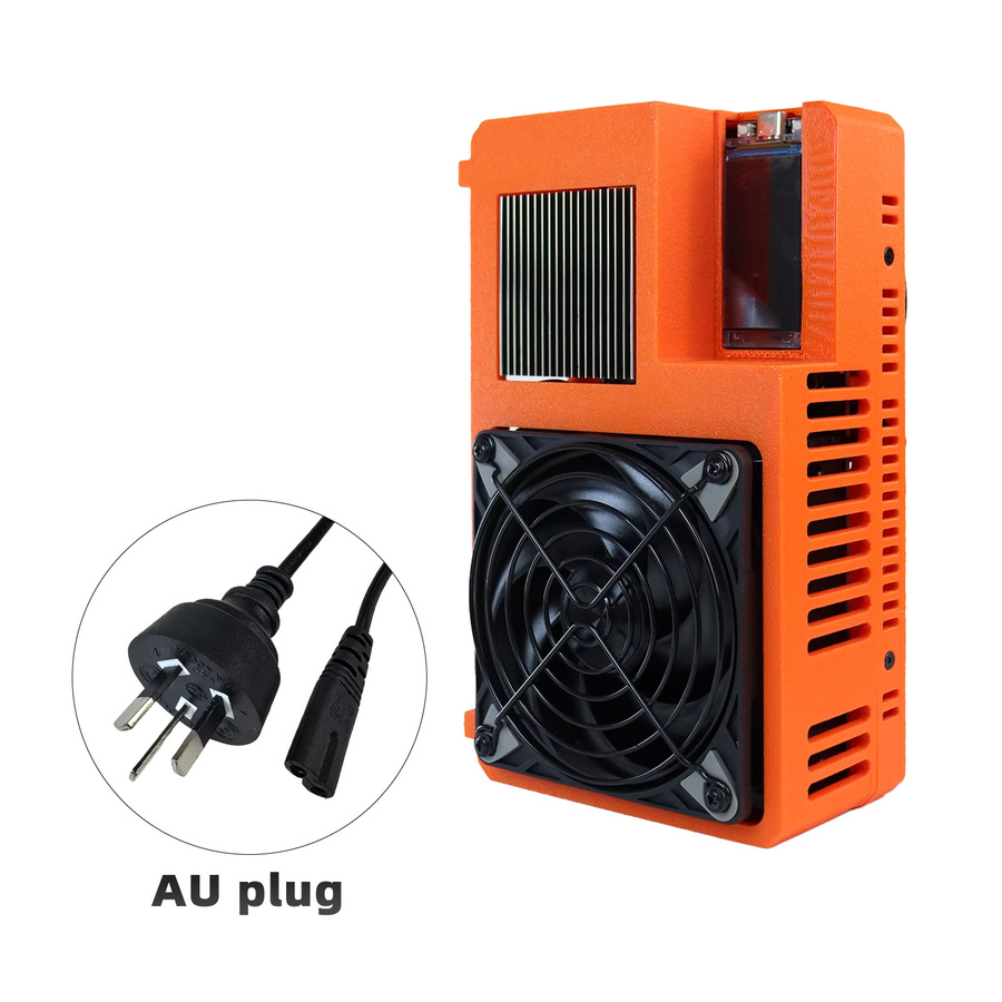 Bitaxe Desktop Bitcoin Miner SHA-256 ASIC Open-Source-Lotterie-Mining-Gerät in Orange - Bild 5