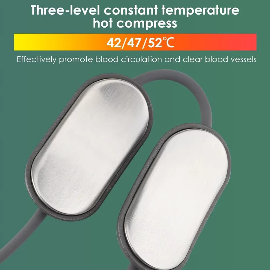 Maelsrom Nackenmassagegerät mit EMS & TENS, Silber, Grau, Unisex - Bild 4