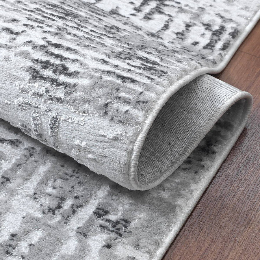 Sanat Teppich Harmony modern hellgrau B: 80 cm, L: 150 cm - Bild 3