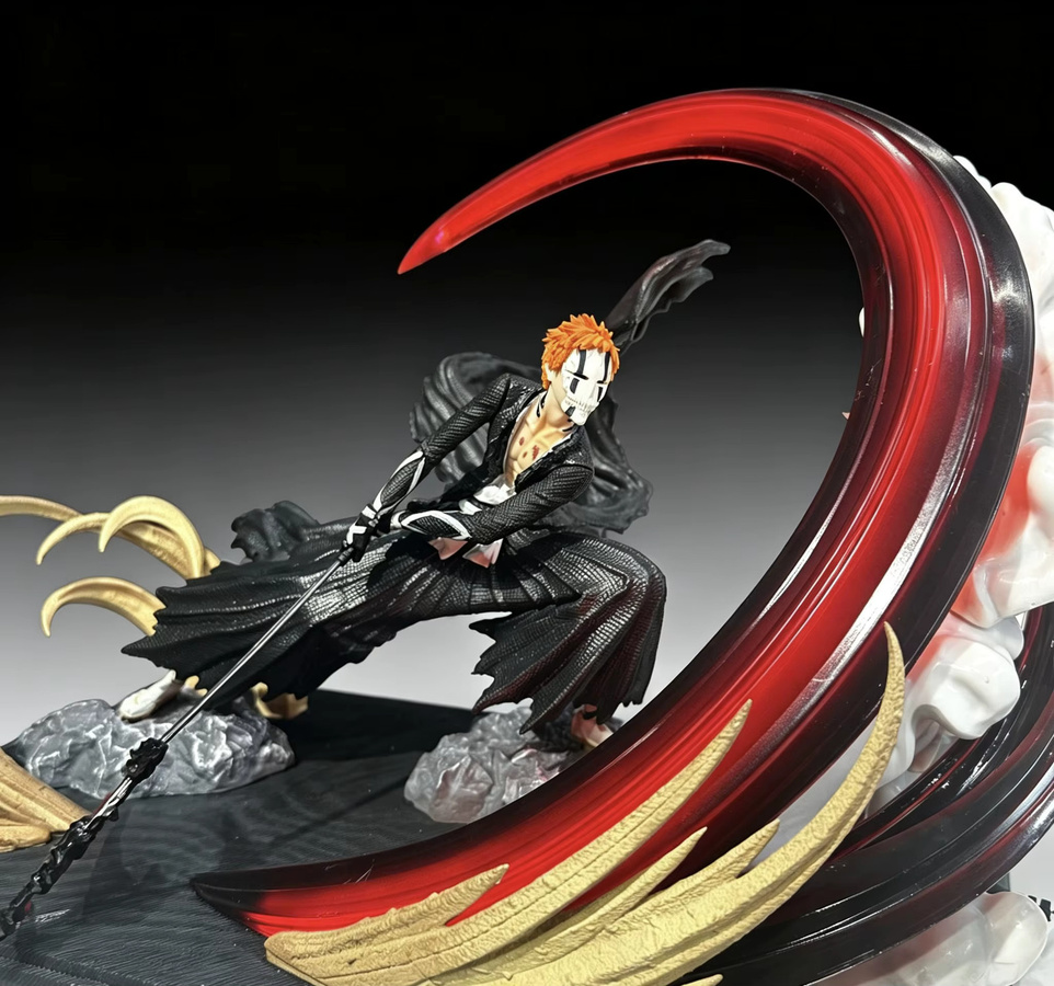 Bandai Bleach Ichigo Kurosaki Anime GK Figur, Statue & Ornament-Modell, Schwarz - Bild 2