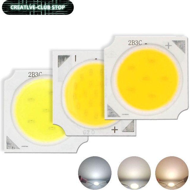 10 Stück DT&ZM LED COB Lichtperlen für Downlight und Spot-Licht, Weiß - Bild 1