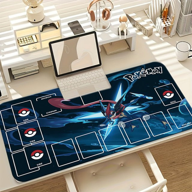 Potdemiel Pokémon Greninja TCG Spielmatte, rutschfeste Kartenspielmatte - Bild 1
