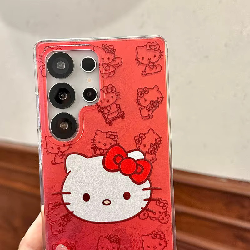Sanrio Hello Kitty stoßfeste Handyhülle für Samsung Galaxy S26 S25 S24 S23 S22 Plus Ultra - Bild 2