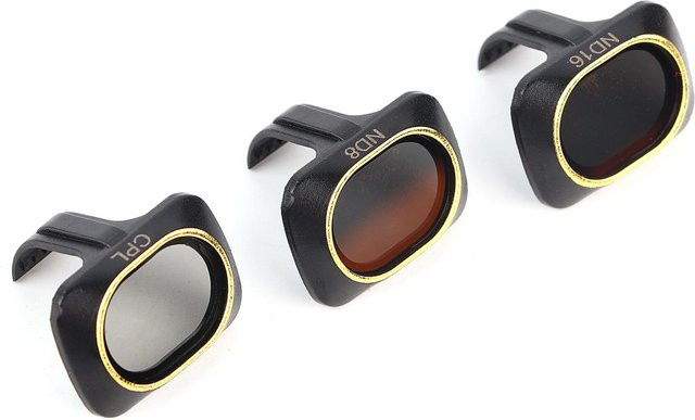 Igeteck CPL ND8 ND16 Objektivfilter-Kit polarisierend und Neutraldichte in Schwarz - Bild 1