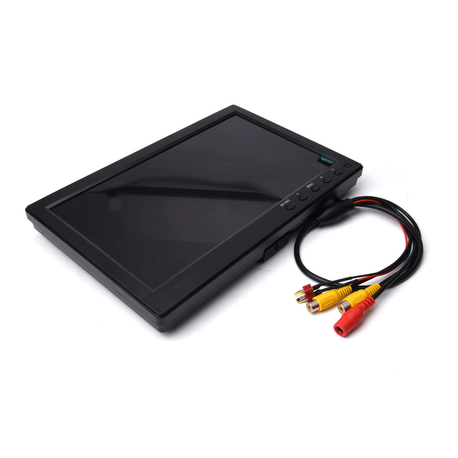 Readytosky FPV Farbmonitor, 10,1-Zoll, 1024 x 600 Auflösung, Schwarz - Bild 2