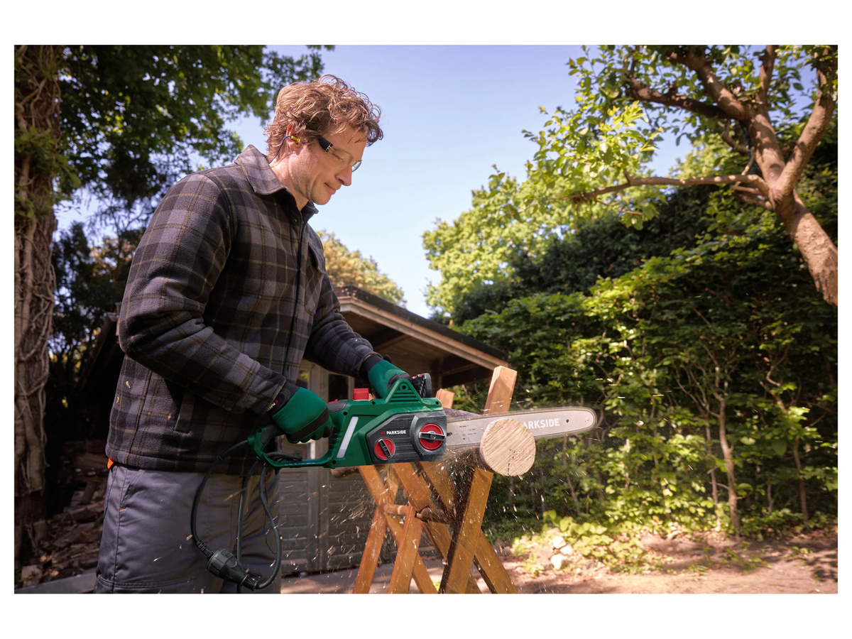 PARKSIDE® Elektro-Kettensäge in Grün - Bild 2