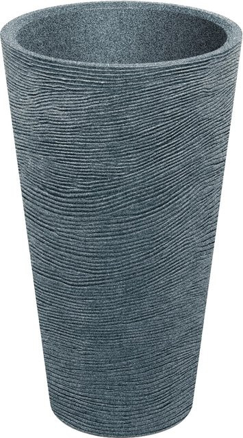 Prosperplast Blumentopf Tubra Schlank in Granit Grau, Durchmesser: 60 cm, Höhe: 100 cm - Bild 1