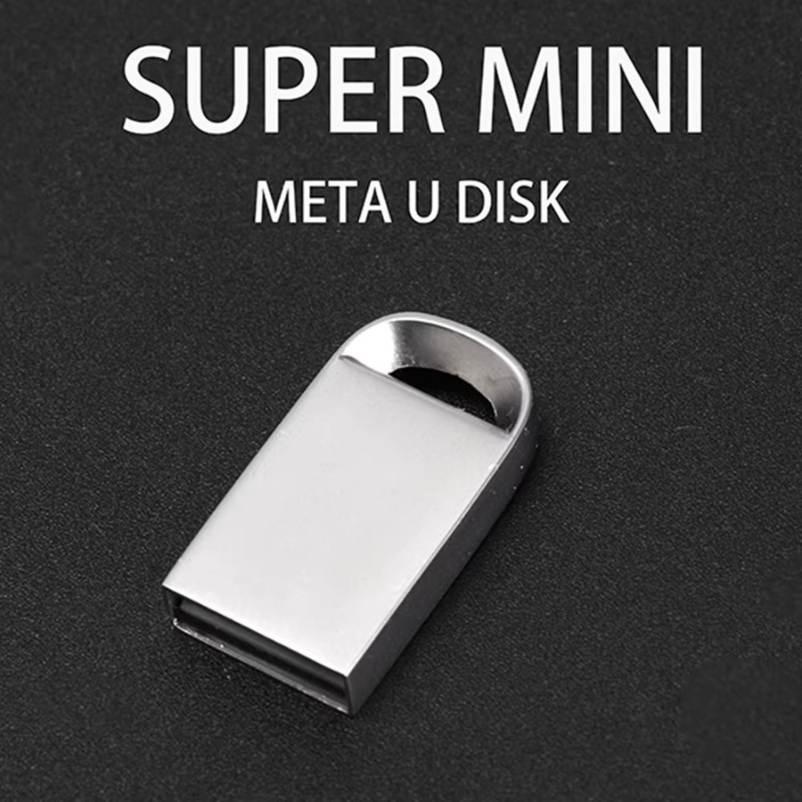 JASTER USB 2.0 Mini Metall USB-Stick Wasserdicht in Silber - Bild 2
