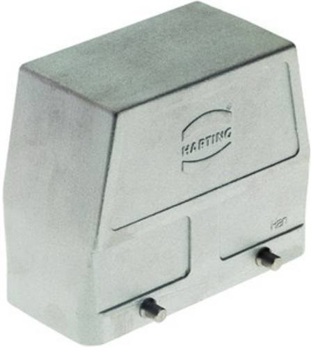Harting Tüllengehäuse 09628100801 aus Aluminium in Silber - Bild 1