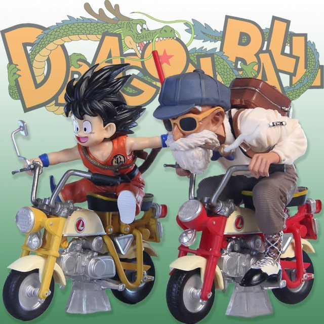 Bandai Dragon Ball Z Son Goku Meister Roshi Actionfigur, 13cm, PVC - Bild 1