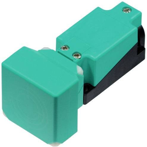 Pepperl+Fuchs Induktiver Sensor NBN40-U1L-A0-T 256191 NPN in Grün - Bild 1
