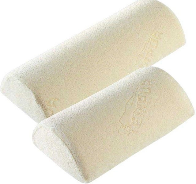 TEMPUR Universalkissen M halbrund in Beige zur Unterstützung von Knie und Nacken - Bild 1