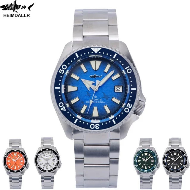 Heimdallr Taucheruhr, Titan, Automatik, Saphirglas, 20 ATM, Herren - Bild 1