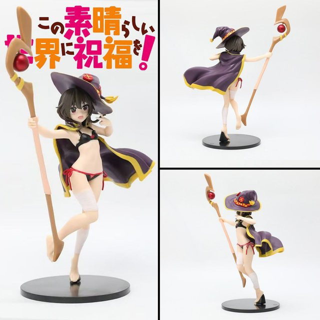 Bandai God's Blessing on This Wonderful World Megumin, Actionfigur, 14cm - Bild 1
