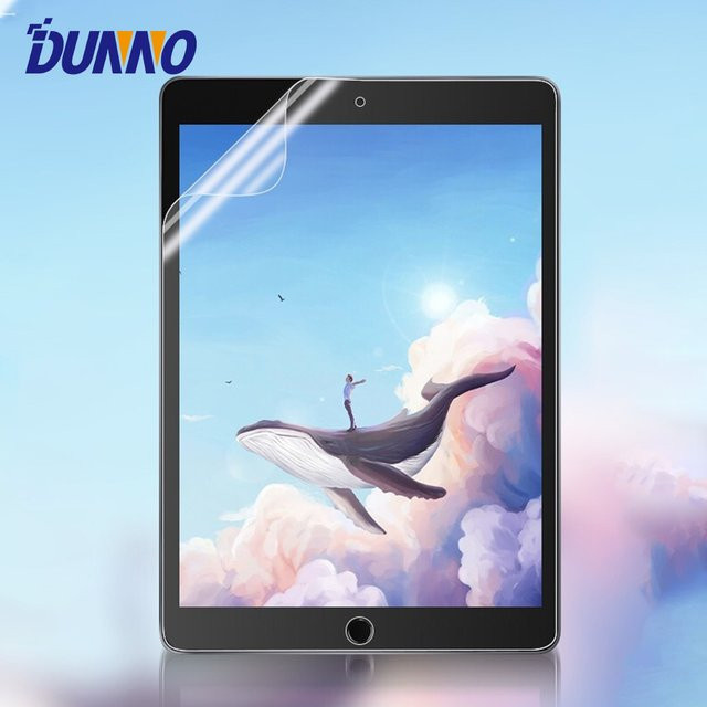 iPad Displayschutzfolien mit Papiergefühl für Apple iPad Air, Pro 11 Zoll, 12,9 Zoll, Air 4/5, Pro 11/12,9 Zoll, iPad 7., 8., 9. Generation 10.2 und Mini 6, transparent - Bild 1