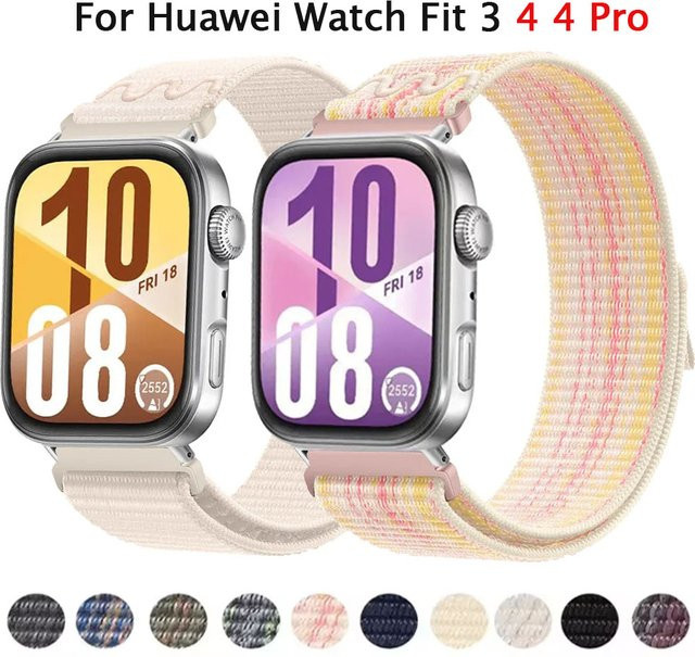 Huawei Uhrenarmband Nylon, Multicolor, Unisex - Bild 1