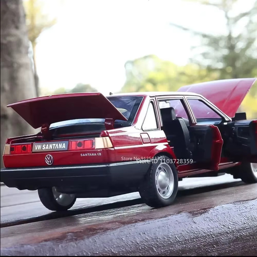 RMZ city Santana W140 320SEL, Modell Spielzeugauto, 1:24, mit Licht und Sound - Bild 3