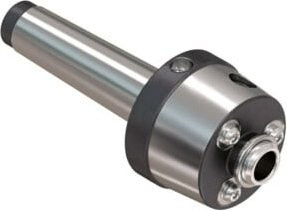 RÖHM Stirnseiten-Mitnehmer-Grundkörper CoAE in Silber mit Morsekegel MK 4 - Bild 1