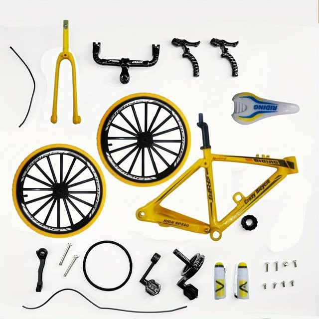 Linyi toy car DIY Mountainbike Modell Ornament, 1:8, Maßstabsbausatz, ab 14 Jahren - Bild 1
