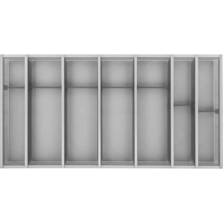 Ninka Besteckkasten-Set Cuisio für Merivobox Korpusbreite 1.000 mm, Kunststoff, Graphit Transluzent - Bild 2