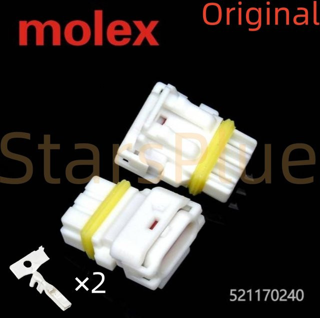 Molex Automotive Connectors Set in Weiß - Bild 1
