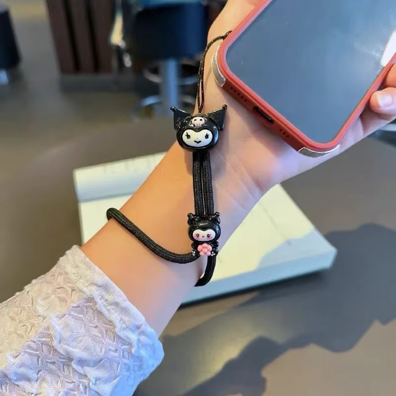 Sanrio Handy-Schlüsselband mit Hello Kitty, Kuromi, Melody und Pochacco als verstellbare Handgelenksschlaufe - Bild 2