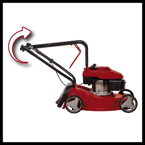 Einhell Benzin-Rasenmäher GC-PM 40/2 Classic mit 4-Takt-Motor in Rot/Schwarz - Bild 4