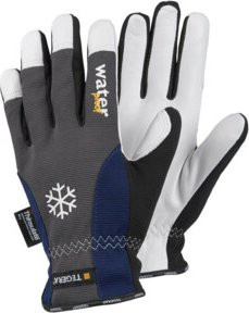 TEGERA Winterhandschuh 295 aus Vollnarbenleder in Schwarz, Größe 8 - Bild 1