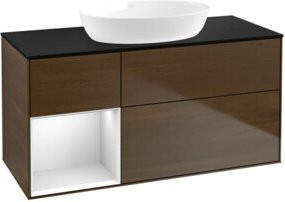V&B Waschtischunterschrank Finion in Weiß lackiert, Breite: 120 cm, Tiefe: 50,1 cm, Höhe: 50,1 cm - Bild 1