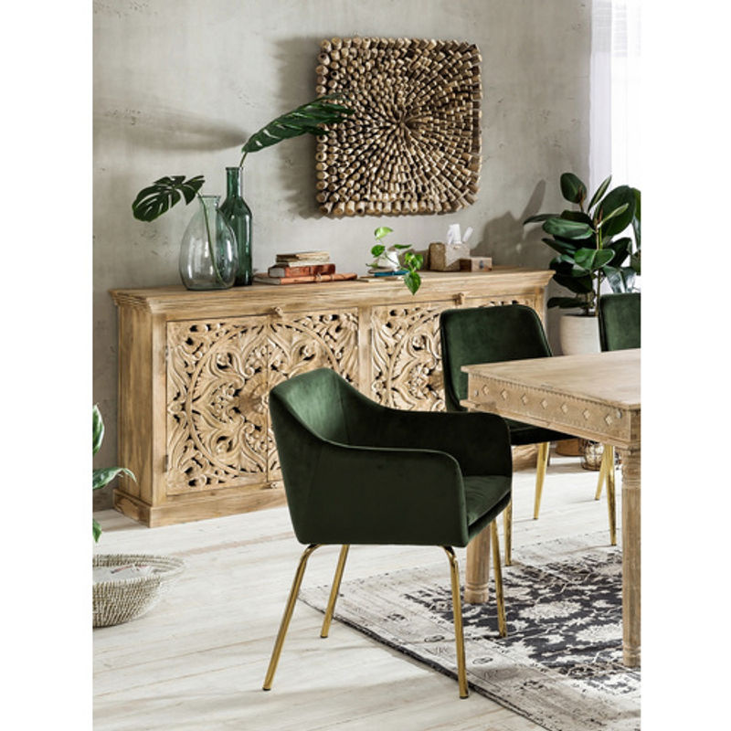 SIT Sideboard LAKADEE aus Mangoholz in Beige, B/H/T: 180 x 90 x 45 cm - Bild 2