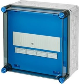 Hensel Mi-Sammelschienengehäuse Mi SP 2240, Wandmontage, Kunststoff, Blau, B/T/H: 30 x 30 x 30 cm - Bild 1