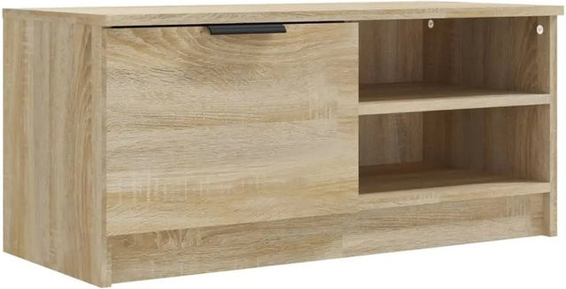 vidaXL TV-Schrank modern in Sonoma-Eiche, B/T/H: 80 x 35 x 36,5 cm - Bild 1