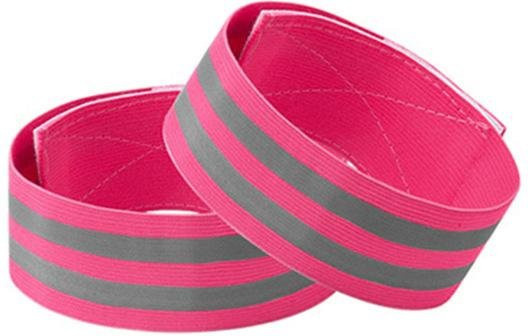Lauf Reflektierende Armbänder, LED Reflektor, rosa, Unisex - Bild 1
