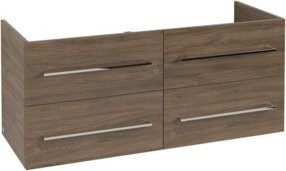 Villeroy & Boch Waschtischunterschrank Avento in Braun, Wandmontage, B/T/H: 118 x 51,4 x 48,4 cm - Bild 1