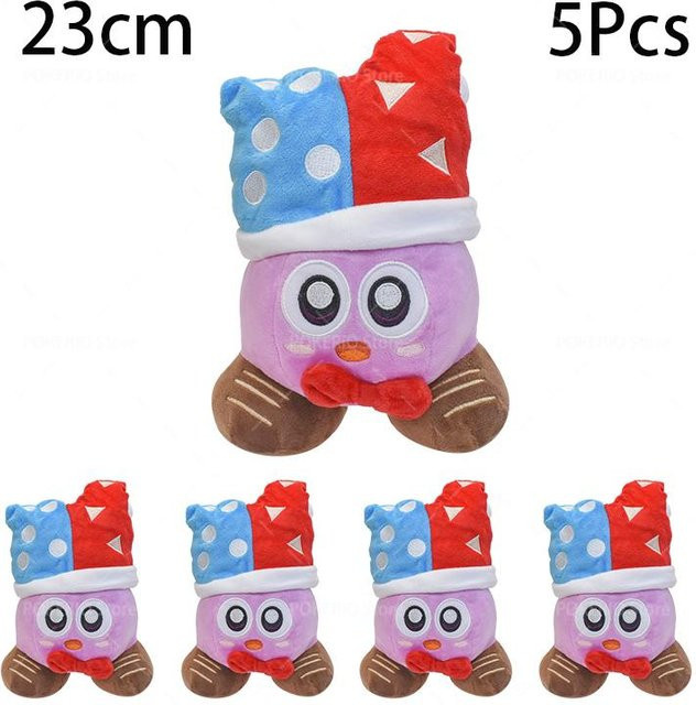 Yiran toy Kirby Plüschtier, 5-teiliges Set, ab 3 Jahren - Bild 1