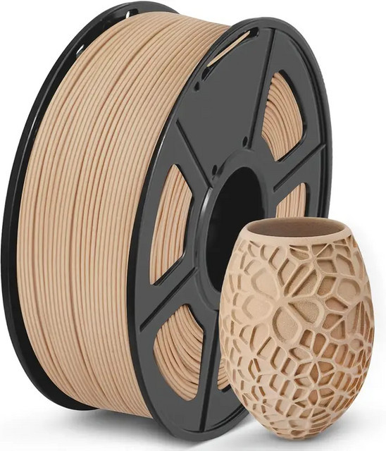 MANLANG PLA 3D-Drucker-Filament 1,75mm in Braun, 250g - Bild 1